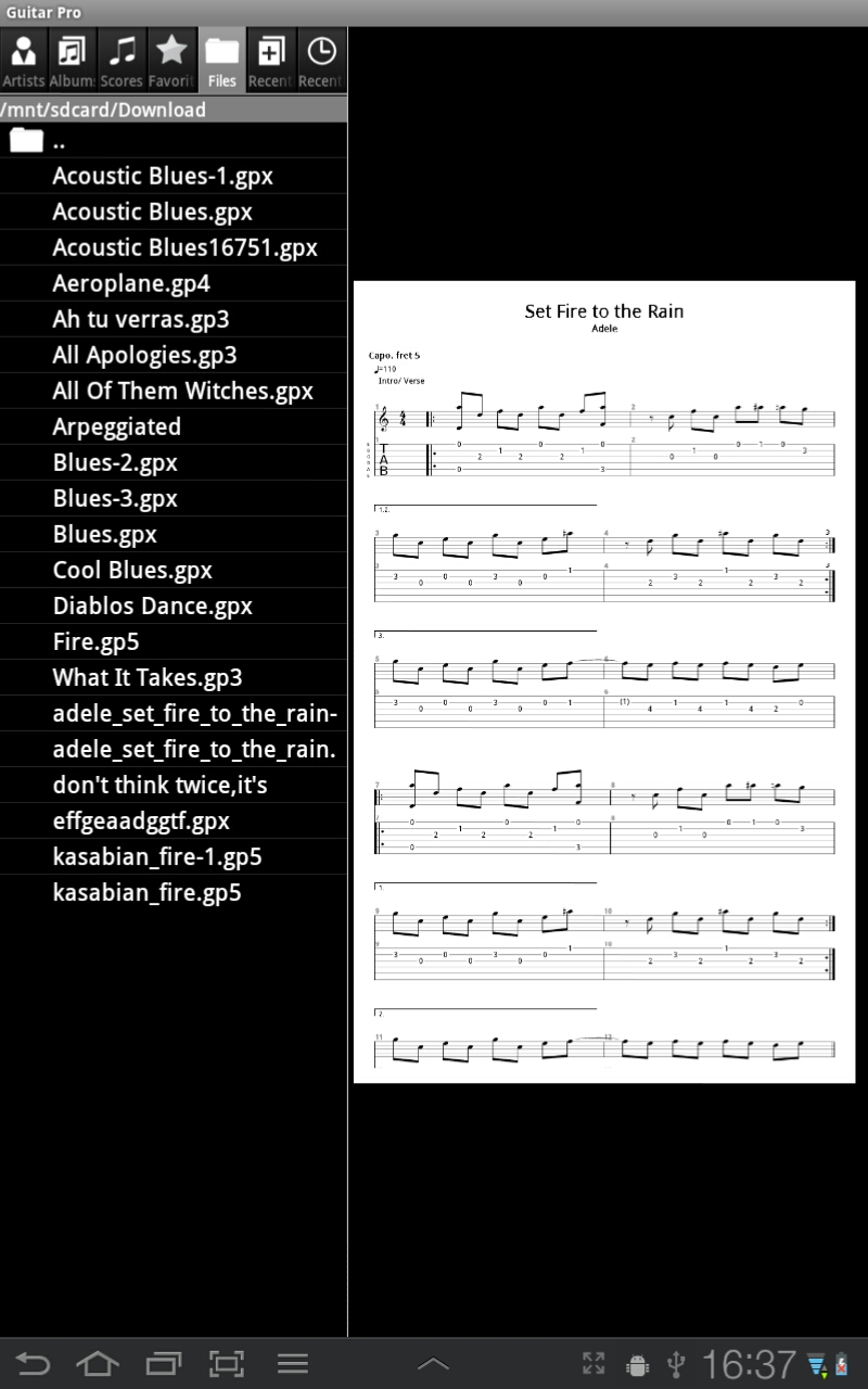 Download Guitar Pro Tabs Of Rolling In The Deep
