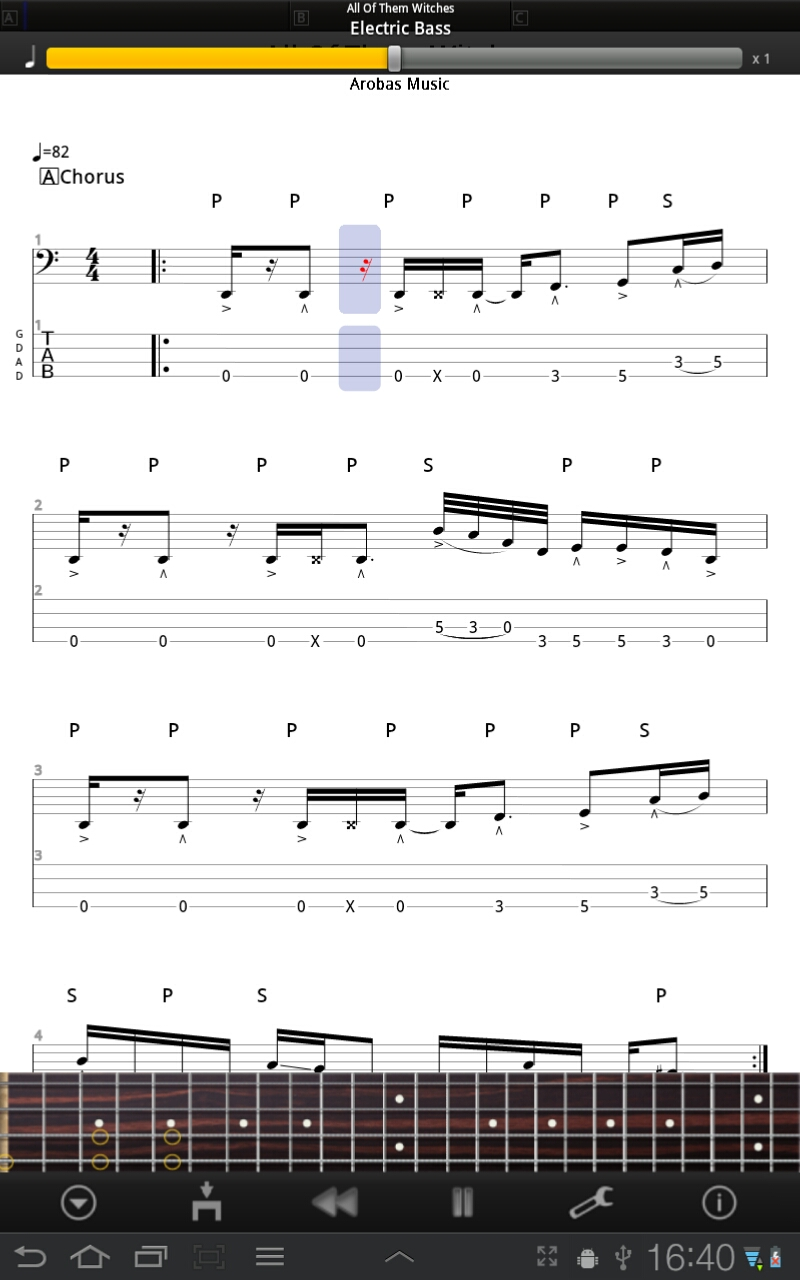 Guitar tabs x for laptop - rightagile