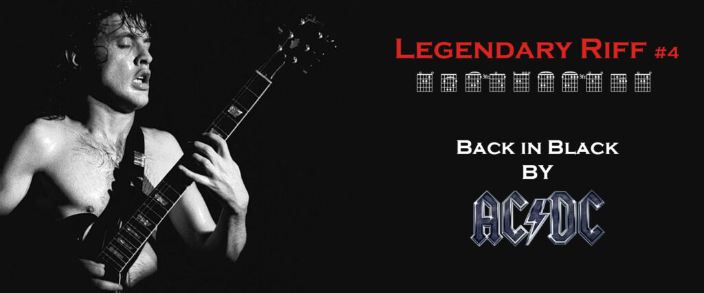 Legendary Guitar Riff #4 – Back in Black by AC/DC - Guitar Pro Blog ...