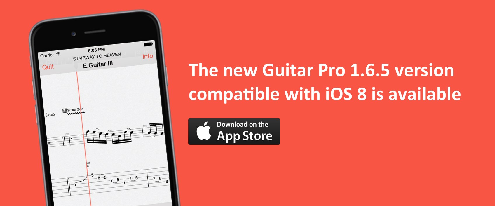 Guitar Pro Update for iOS 8 Guitar Pro Blog Arobas Music
