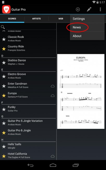 guitar pro android