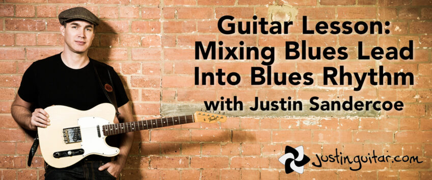 mixing lead and rhythm guitar