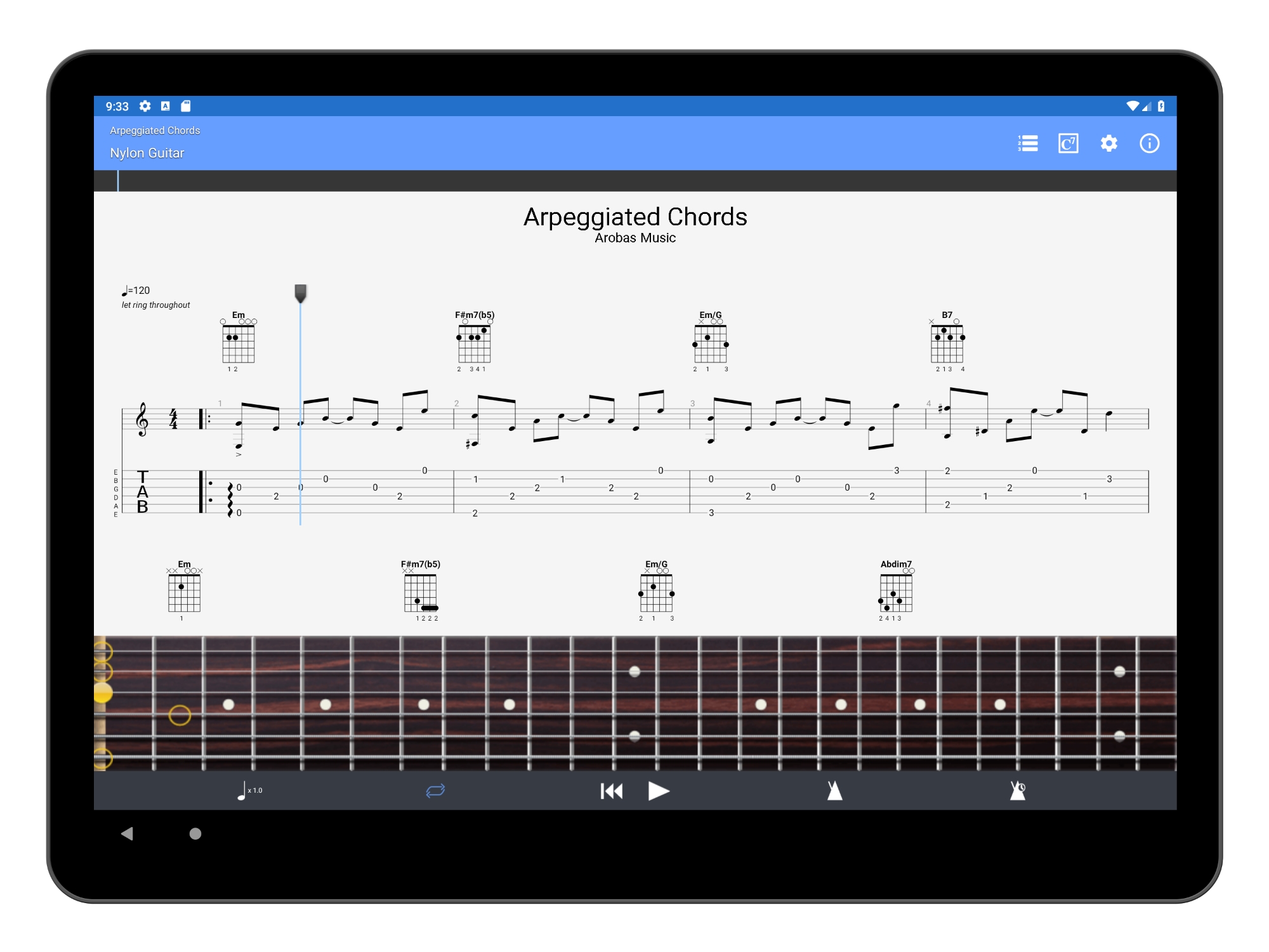 Guitar Tab Player - Microsoft Apps