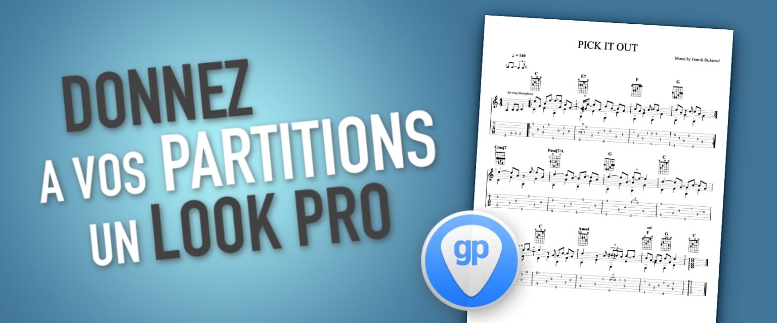 [TUTO] 10 Astuces pour donner un look pro à vos partitions dans Guitar