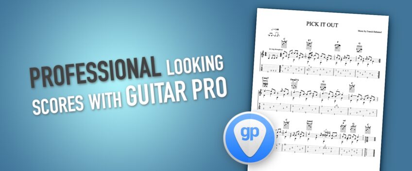 TUTO 10 Tips to give a professional look to your scores in Guitar