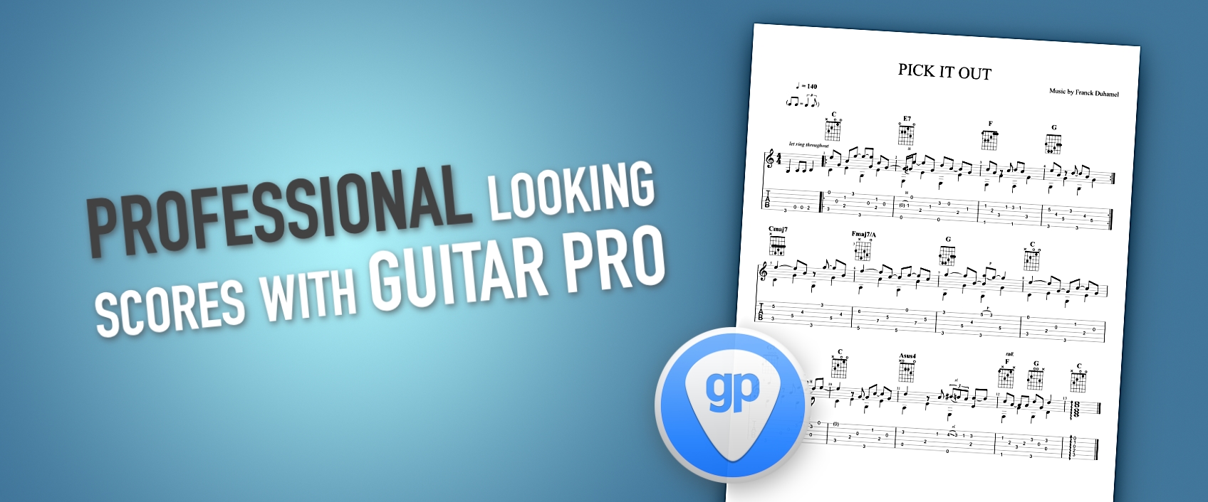 guitar pro 7 combinding lead and rhythm