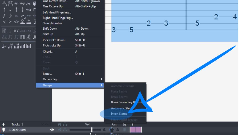 tab not visible in guitar pro 7
