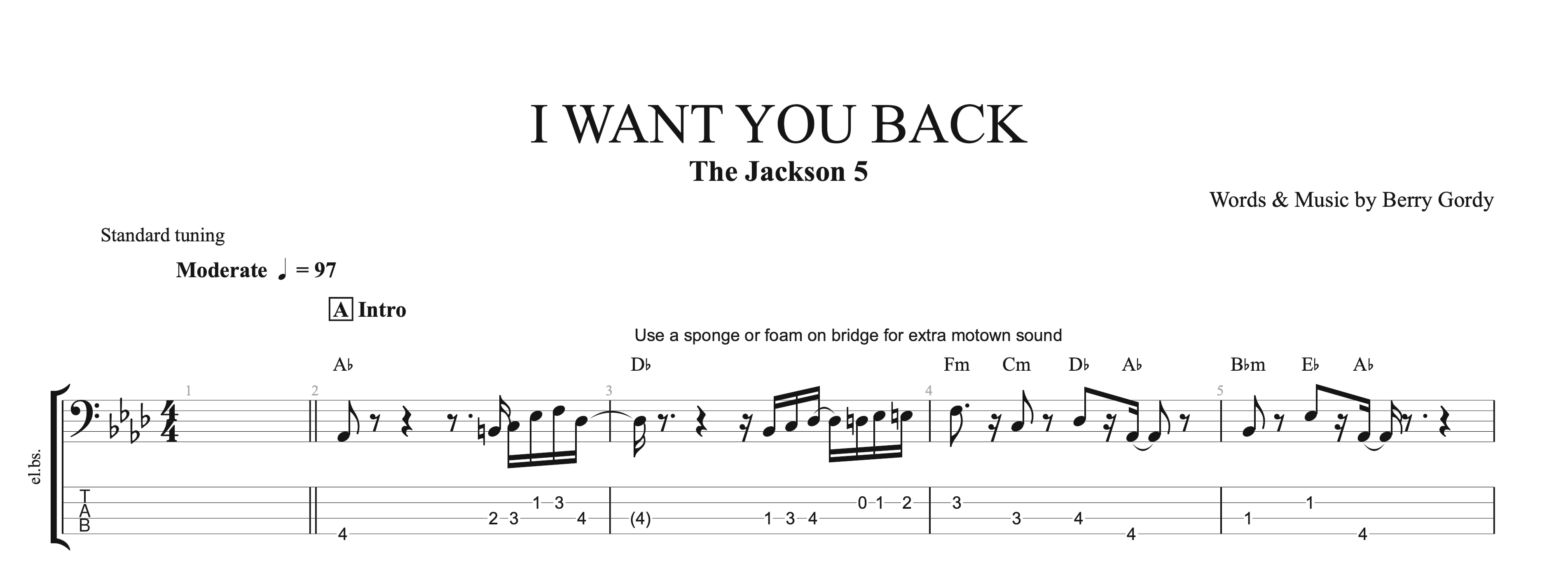 Free Tab Play Jackson Five S Funkiest Bassline Guitar Pro Blog Arobas Musicguitar Pro Blog Arobas Music