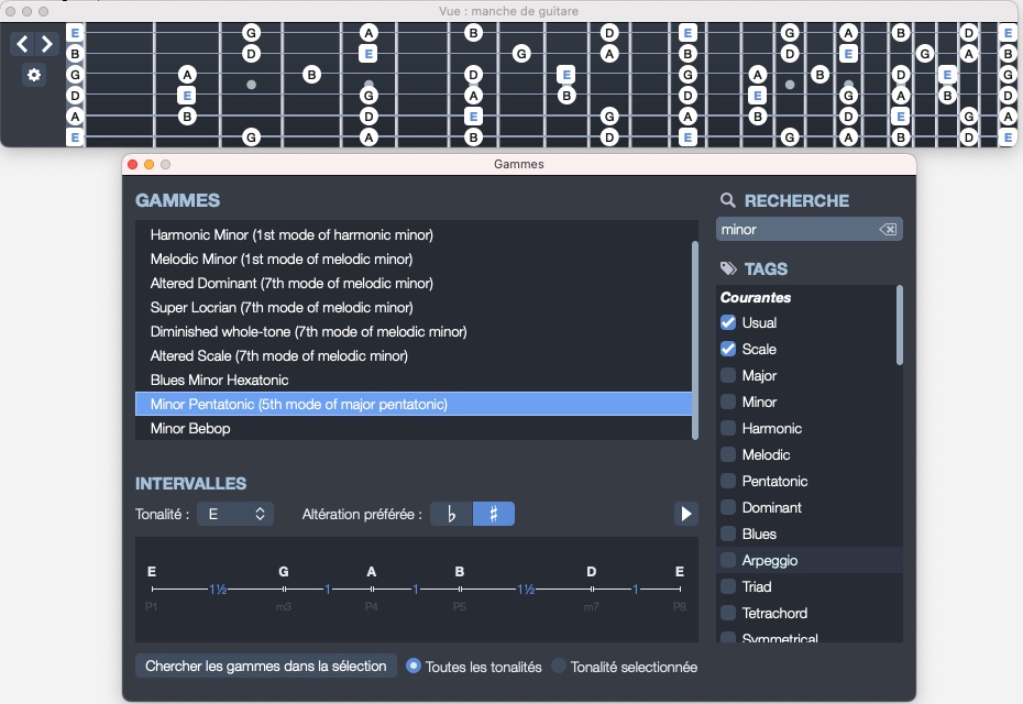 scale tool guitar pro 7