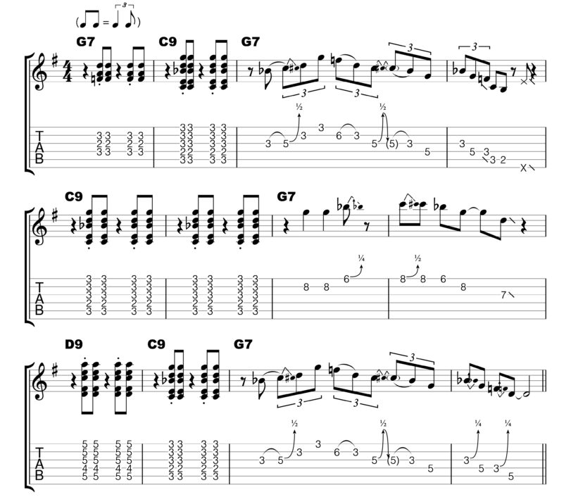 5 blues licks in G [Guitar Pro tabs with audio track] Guitar Pro Blog