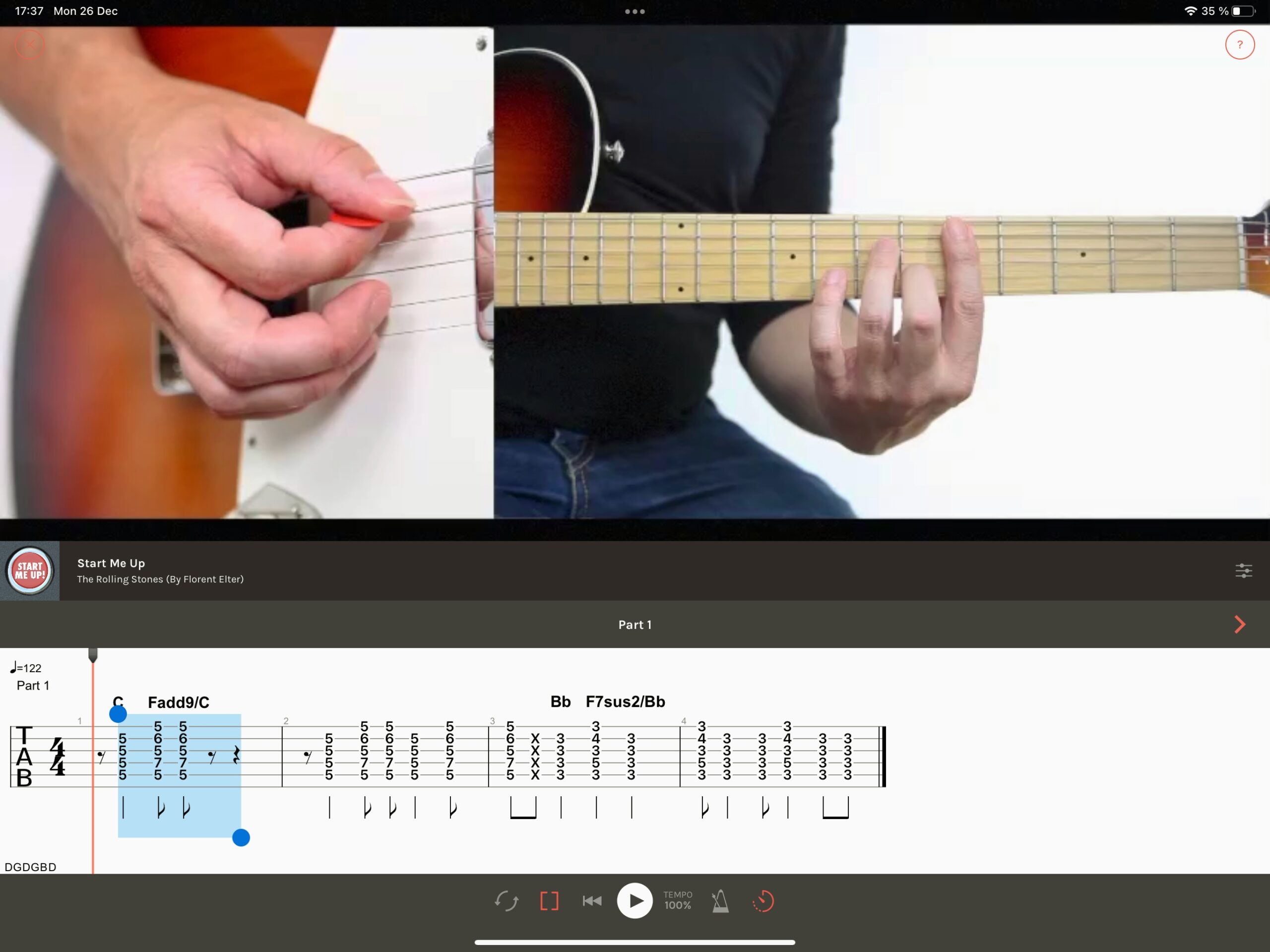 Doom and Gloom Tab by The Rolling Stones (Guitar Pro) - Full Score