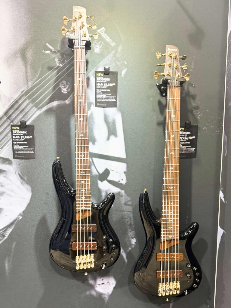 Ibanez guitars at NAMM 2025