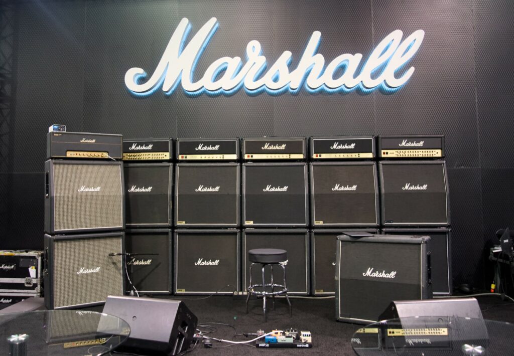 marshall booth at namm 2025