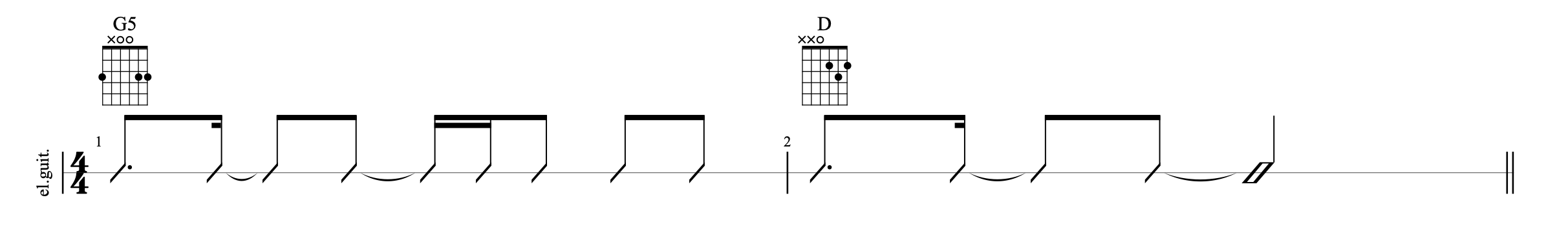SCORE: Slash notation with chord diagrams