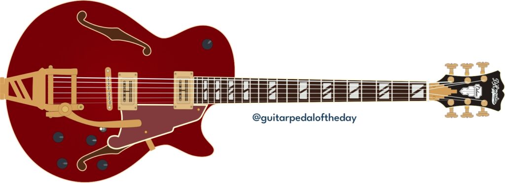 D'angelico Guitar, jaz guitar, johnny b goode, deluxe, D’Angelico Deluxe Bobby Weir 3
