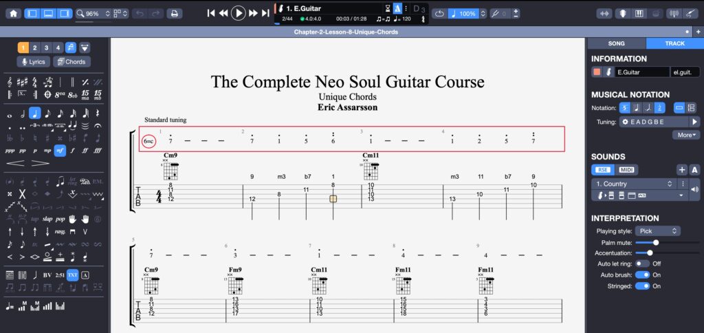 Guitar-Pro-Numbered-notation