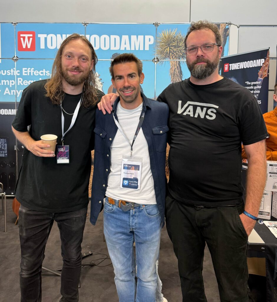 Mike Dawes-Tim-Brauwers-Thomas-Duflos-Guitar-Summit-2025