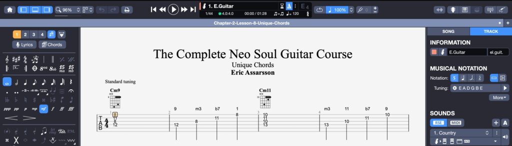 Guitar-Pro-Tablature-notation