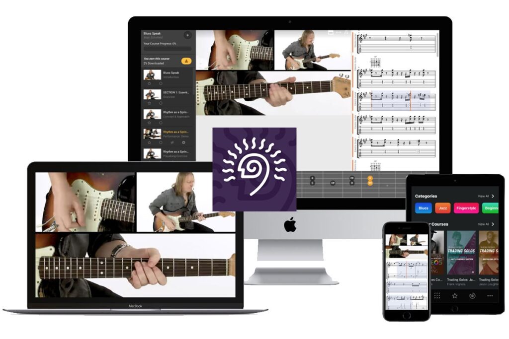 TrueFire-app-website