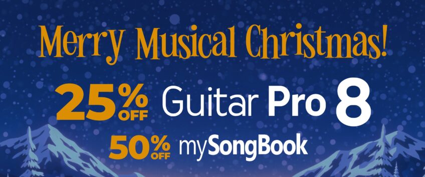 Guitar Pro discount sales Christmas