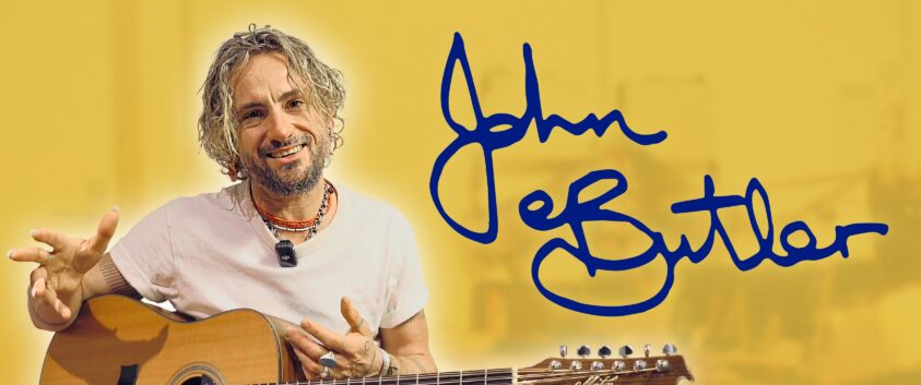 John Butler acoustic guitar lesson with tab